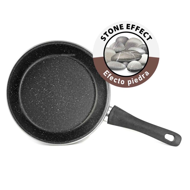 Equamo 20cm K2 Frying Pan - Steel-Enameled Nonstick - Image 3