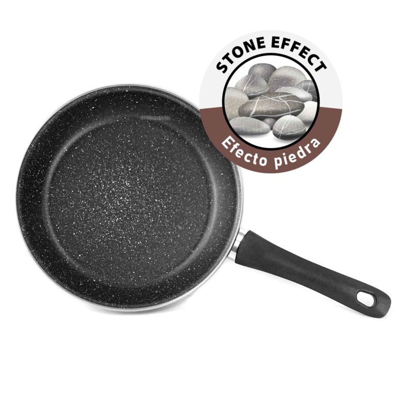 Equamo 24cm K2 Frying Pan - Steel-Enameled Nonstick - Image 3
