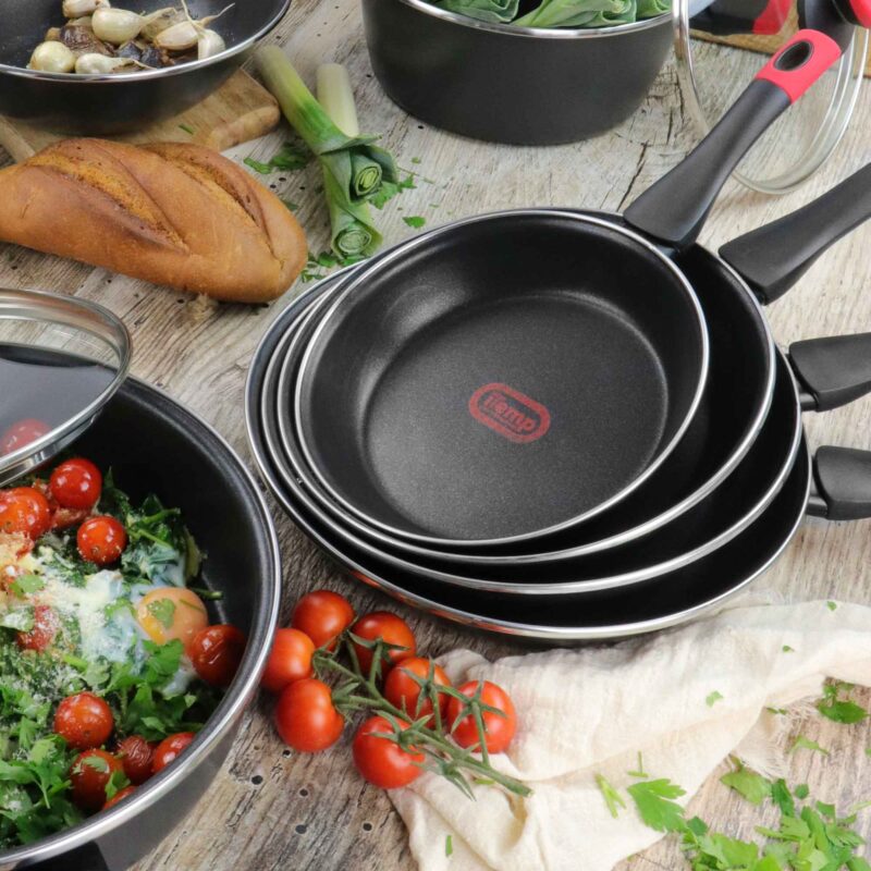Equamo 28cm Kilauea Nonstick Frying Pan - Steel-Enameled with iTemp Technology - Image 3