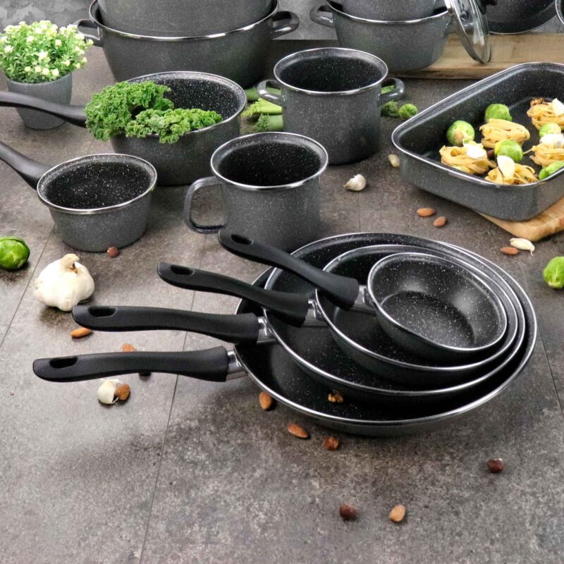 Equamo 16cm Mini Frying Pan - Steel-Enameled Nonstick - Image 6